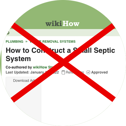 WikiHow Septic System